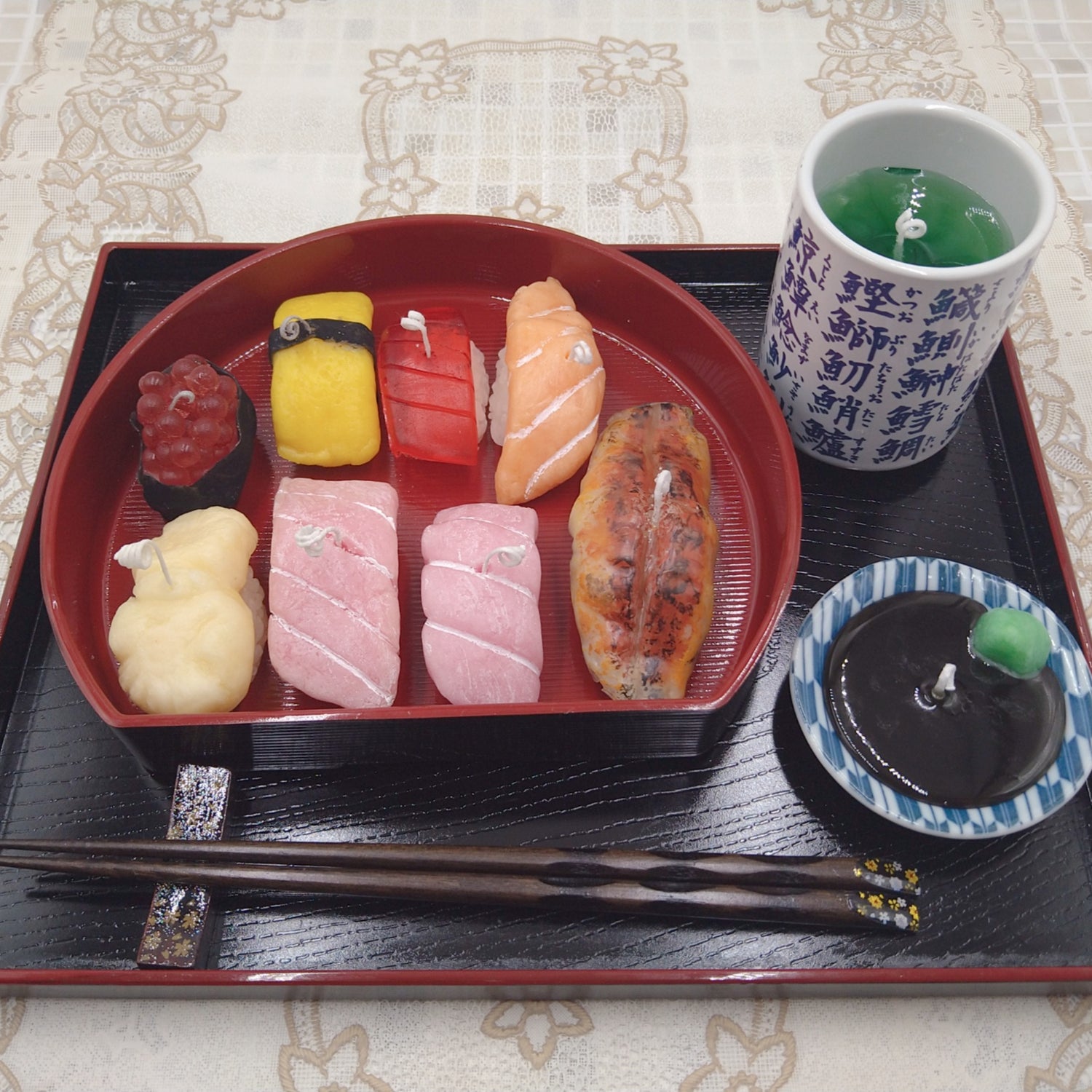 松本雑貨キャンドル　特上寿司　matsumotozakka Ｔokujo Sushi