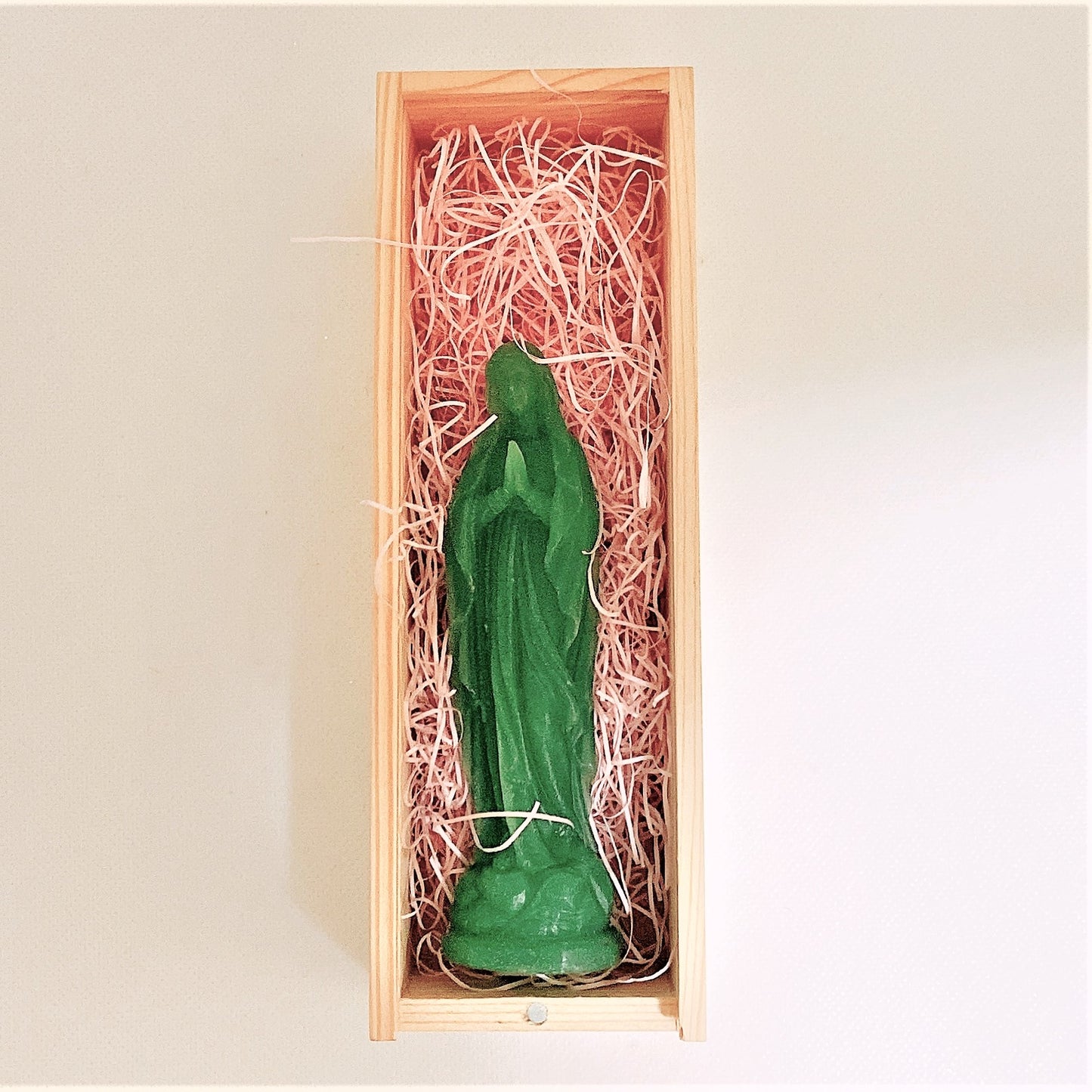 癒しとぬくもりの聖像シリーズ　祈りの 聖母立像パライバカラー MonSanctuaire モンサンクチュエール