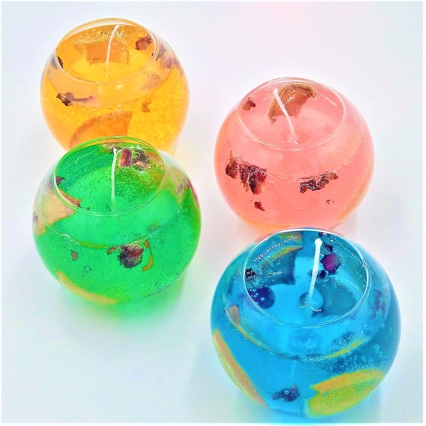 ジューシーゼリーキャンドルシリーズ　バブルメロンパンチ ジュレ Juicy Jelly Candle Series Bubble Melon Punch Jelly