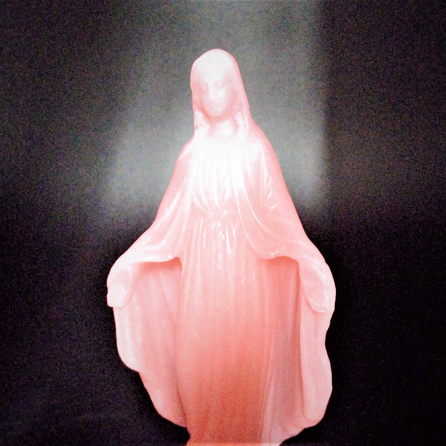 Icon series of healing and warmth The statue of Our Lady Warmth Pink Opal Mont Sanctuary so023PO-ABH