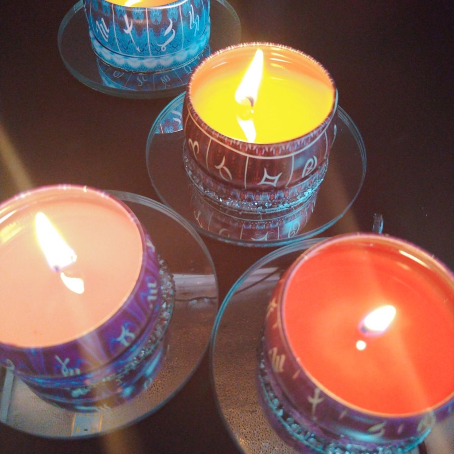 6 types of aroma candles to choose from Mon Sanctuaire Constellation can series