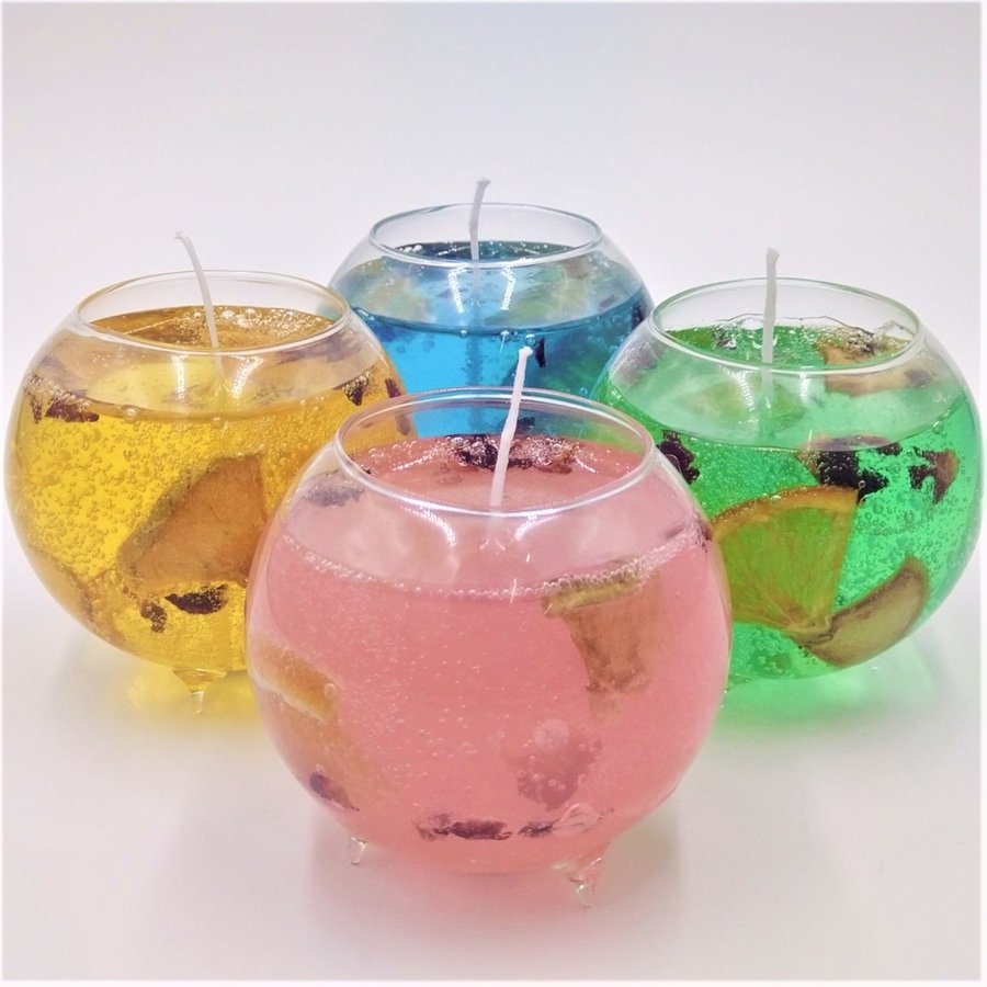 ジューシーゼリーアロマキャンドルシリーズ　ピンクグレープフルーツ ジュレ　Juicy jelly aroma candle series pink grapefruit jelly